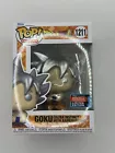 Funko Pop Dragon Ball Goku Ultra Instinct With Kamehameha 1211 Fall Convention