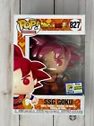 Funko Pop! Dragon Ball Super SSG Goku SDCC (Official Sticker) #827  Figure HS