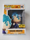 Funko Pop! Dragon ball Z SSGSS Vegito #515 Hot Topic Exclusive