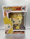 FUNKO POP! Dragon Ball Z Super Saiyan 3 Goku (Glow GITD) #492 GameStop W/Protect