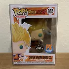 FunKo POP! Dragon Ball Z Super Saiyan Goku #865 GITD CHASE With Protector