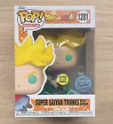 Funko Pop Dragon Ball Z Super Saiyan Trunks With Sword GITD #1281 + Protector