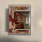 Funko Pop Dragon Ball Z Super SSG GOKU #827 Exclusive with Protector