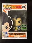 FUNKO POP! DRAGON BALL Z VEGETA EATING NOODLES #758 2020 SPRING CONVENTION w...