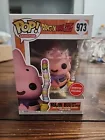 Funko Pop DragonBall Majin Buu W/ Ice Cream #973 GameStop Exc Figure W/protector