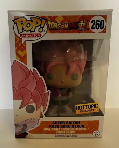 Funko Pop - Dragonball - Super Saiyan Rose Goku Black - Hot Topic Excl. - 260