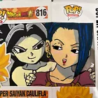 Funko Pop Dragonball Z Super Saijon Caulifla 816 Custom Artwork COA protector