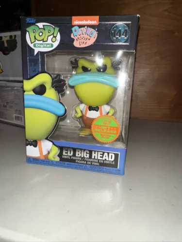 Funko Pop Ed Bighead Rockos Modern Life 144 Nickelodeon