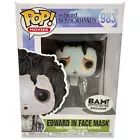 Funko POP Edward In Face Mask #983 Vinyl Figure Edward Scissorhands BAM Exclusiv