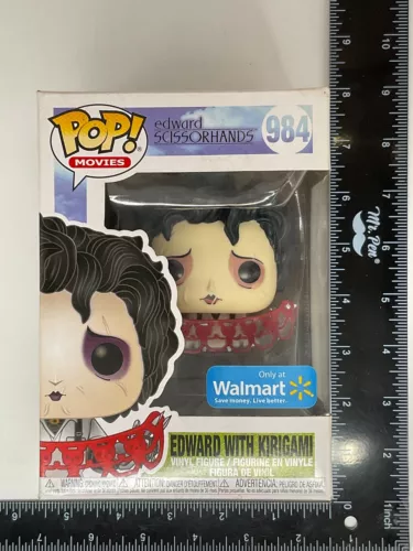 Funko Pop! Edward Scissorhands: Edward with Kirigami #984 SEE PICS A02