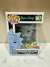 Funko Pop! Eick And Morty #667 Glows In The Dark Limited Edition Hologram Rick