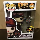 Funko Pop! Elvira Mistress of the Dark & Gonk #1648 New Straight From NYCC