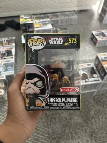 Funko POP! EMPEROR PALPATINE Star Wars Retro Series #573 Target Exclusive