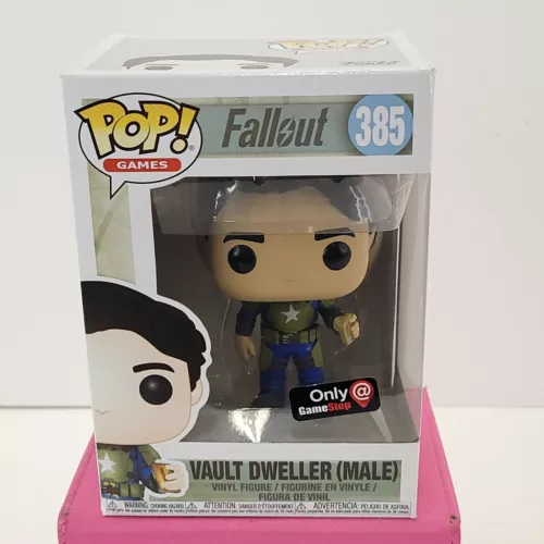 Funko POP Fallout  - Vault Dweller (Male) #371 - Gamestop Exclusive