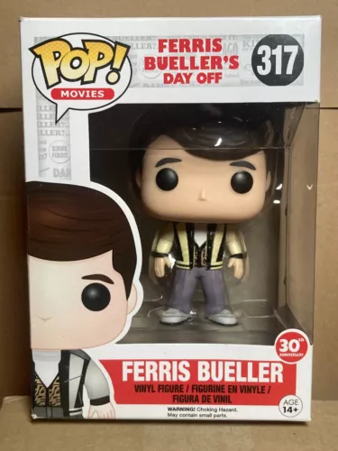 Funko POP Ferris Bueller's Day Off 317 Damaged Box