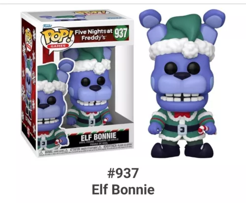 Funko POP! Five Nights at Freddy's Holiday Season Elf Bonnie 937 Vinyl Figure