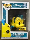 Funko Pop! Flounder The Little Mermaid #237 Disney Diamond Hot Topic w/Protector