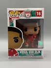 FUNKO POP! FOOTBALL #16 VIRGIL VAN DIJK LIVERPOOL FC SOCCER NEW W/ PROTECTOR