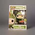 FUNKO POP! FORTNITE: #443 REX GLOW IN THE DARK GITD TARGET EXCLUSIVE W Protector