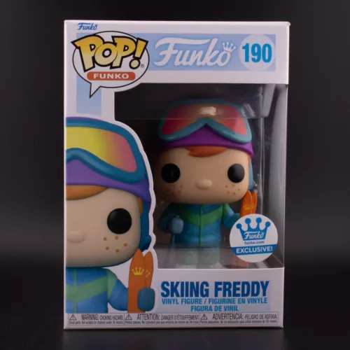 Funko Pop! Freddy Funko - Funko Shop Exclusive - Skiing Freddy #190 w/protector