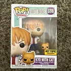 Funko Pop! Fruits Basket - Kyo with Cat #888 Hot Topic Exclusive