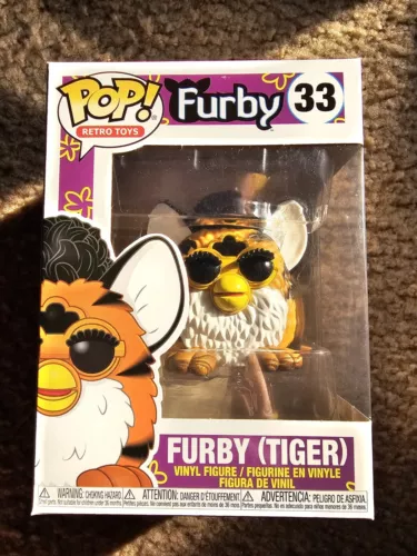 Funko Pop, Furby (Tiger) #33, Pop Retro Toy, MIB