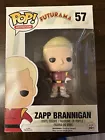 Funko Pop! Futurama 57 Zapp Brannigan Vinyl Figure- Box creased in back