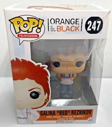 Funko POP! Galina "Red" Reznikov Orange is the New Black Vinyl Figure  #247 NIB