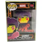 Funko POP Gambit #798 Bobblehead Black Light Target Exclusive Marvel New