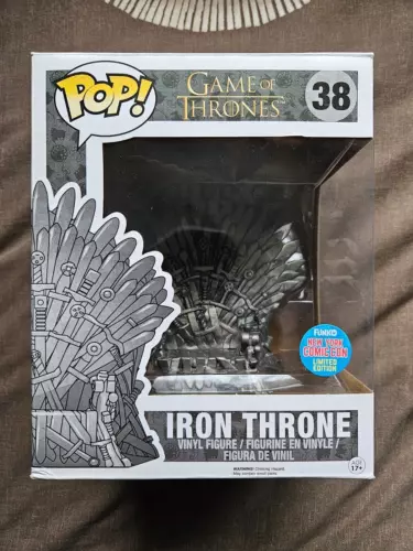 Funko Pop! Game of Thrones Iron Throne Vinyl Figure #38 NYCC Limited Edition