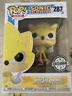 FUNKO POP! GAMES. #287 SONIC THE HEDGEHOG SUPER SONIC - EXCLUSIVE