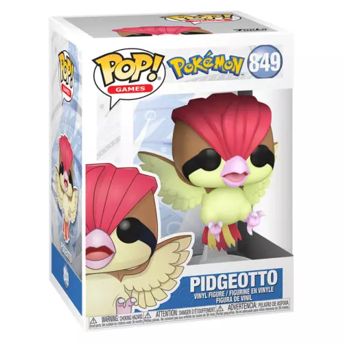 Funko Pop Games #849 Pidgeotto Pokemon NEW IN HAND