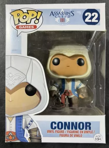 Funko POP! Games Assassin's Creed III - Connor #22 * Paint Issues  *Sealed