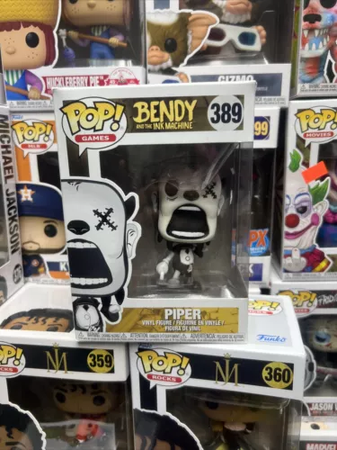 Funko Pop! Games Bendy and the Ink Machine - Piper #389 Vinyl Figure W/PROTECTOR