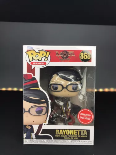 Funko Pop Games Bloody Fate Bayonetta #868 Gamestop Exclusive *IN HAND* Rare