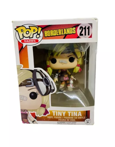 Funko Pop! Games - Borderlands #211 Tiny Tina - Vinyl Figure - Some Box Damage