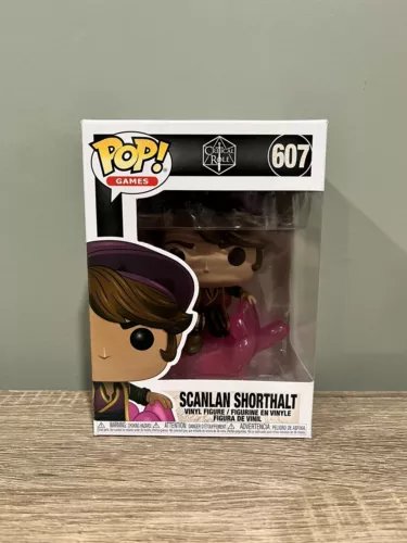 Funko POP! Games Critical Role Vinyl Figure - SCANLAN SHORTHALT #607