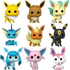 Funko Pop! Games Eevee Evolutions Sylveon Leafeon 9 pc full set w/ Protectors