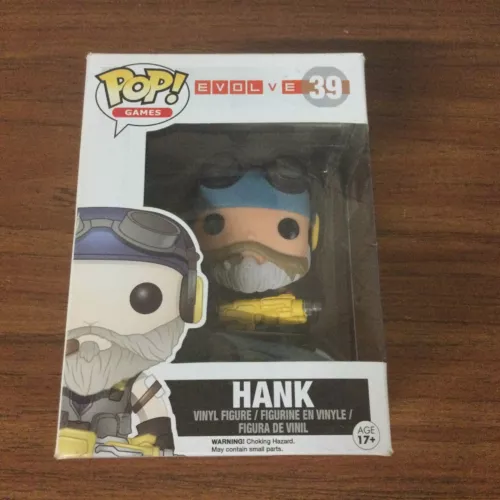 Funko Pop! Games Evolve Hank #39 Vinyl Figure New