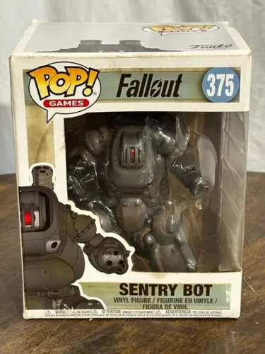 Funko Pop! Games FallOut Sentry Bot #375 Vinyl Action Figure NEW In Box SL09