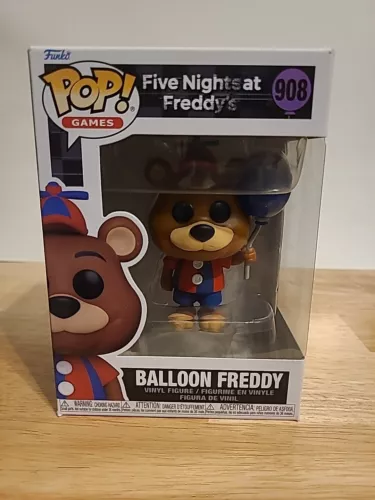 Funko Pop! Games: Five Nights at Freddy's - Balloon Freddy #908 W/Protector