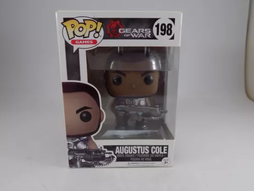 Funko Pop! Games Gears Of War Augustus Cole #198 Vinyl Figure RARE VAULTED