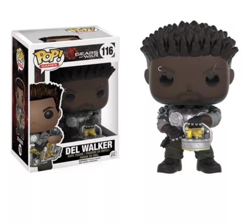 FUNKO Pop! Games Gears of War: Del Walker Action Figure NIB #116