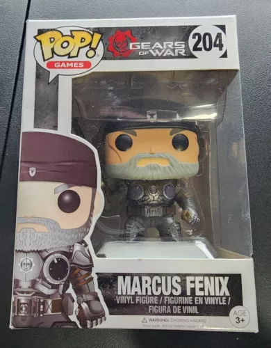 Funko Pop Games Gears Of War Marcus Fenix 204