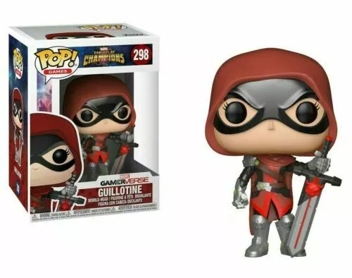 FUNKO POP GAMES - MARVEL CONTEST OF CHAMPIONS No. 298 - GUILLOTINE - NEW