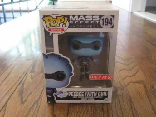 Funko Pop-Games Mass Effect Andromeda Peebee with Gun 194 Target Exclusive