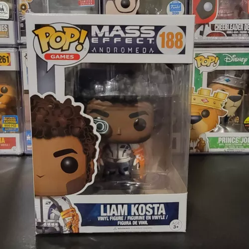 Funko Pop! Games Mass Effect Liam Kosta #188 Vinyl Figure With Protector