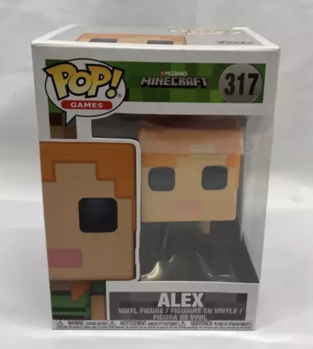 Funko POP! Games Minecraft 317 Alex Brand New In Box