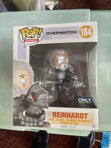 FUNKO POP! Games - Overwatch - Reinhardt #184 6" Vinyl Figure