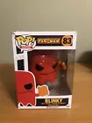 Funko Pop! Games: Pac-Man Blinky #83 Box Damage Vinyl Figure W/Protector!!